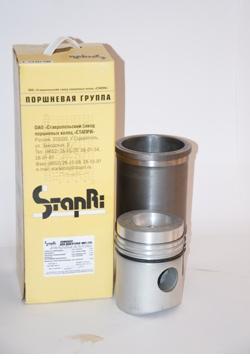 Гильза-поршень <Евро-0 (V6/8)> (к-т (6 наим.) на 1 цилиндр: гильза (L=270 мм не фосф.)+поршень+п/к+у/к) <ОАО "СТАПРИ" (РФ)> (для ЯМЗ ("Евро-0" без т/наддува)) 236-1004005-Б (СТАПРИ)