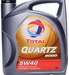 5W40 Total QUARTZ 9000 5л